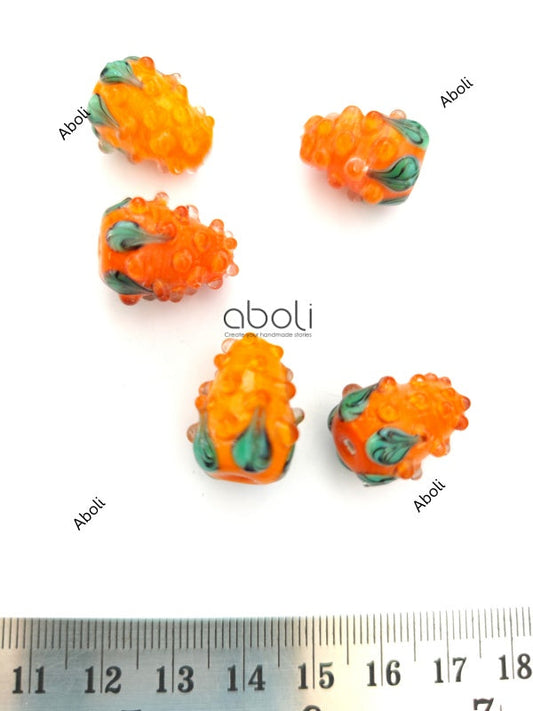 Lampwork beads lamp work glass beads handmade jewellery beads LMPWB45