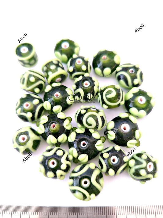 Lampwork beads lamp work glass beads bracelet set jewellery beads LMPWB60