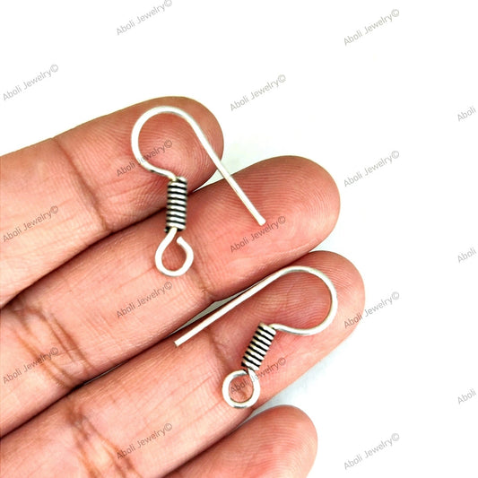 German silver earring hooks earwire earrings components BEW06