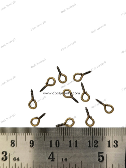 Antique bronze screw pins for resin jewellery resin keychain polymer clay MDF art EPSCWAB